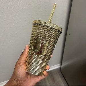 Starbucks Gold Studded Grande Tumbler